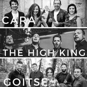 Drei Bands, ein Genre: Cara, The High Kings und Goitse kommen in den Aschaffenburger Colos-Saal. (Fotos: Colos-Saal)